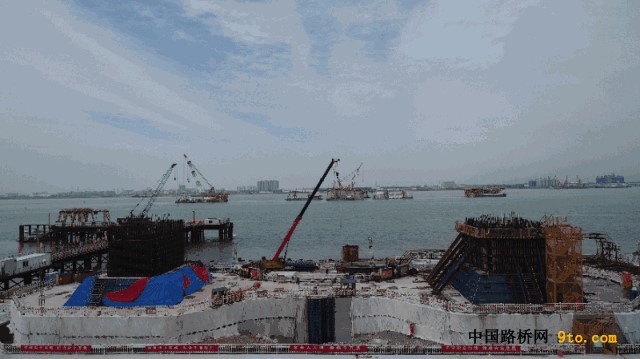 北口大桥施工照片1
