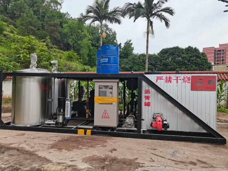 乳化沥青设备，沥青加温罐，改性沥青设备，橡胶沥青设备，图4