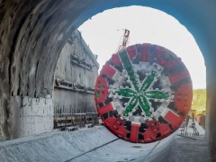 世界首台绿色盾构机在意大利西西里岛顺利始发